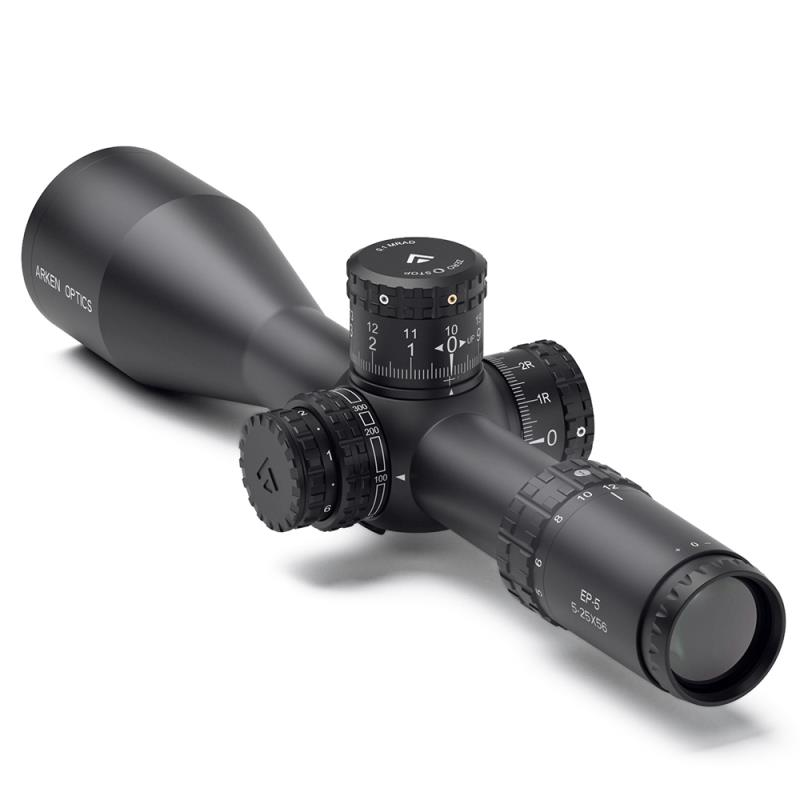 ARKEN - EP5 5-25X56 FFP MIL VPR Reticle with Zero Stop – 34mm Tube