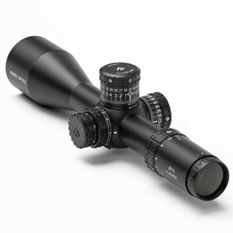 ARKEN EP5 5-25X56 FFP MOA VPR Reticle with Zero Stop – 34mm Tube