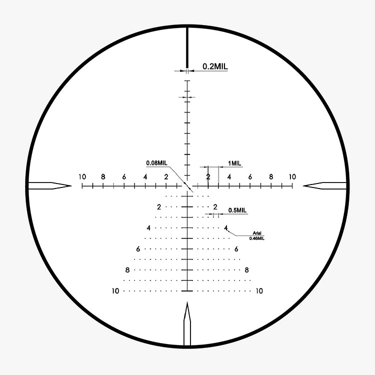 GENESIS 3-21x50 FFP MRAD
