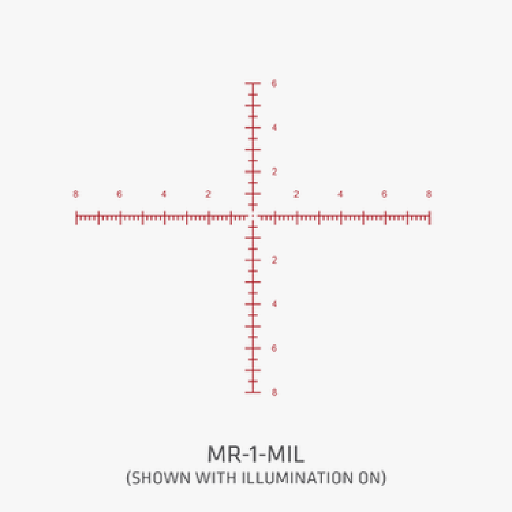 HR5-IR | 5-25 X 56 MR1 MIL Reticle FFP