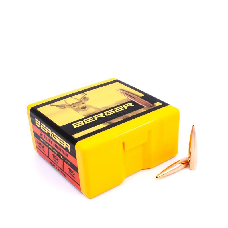 6 mm 108 Grain Elite Hunter Rifle Bullet