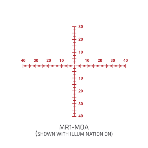 HR4-IR - 4-16 X 50 MR1 MOA reticle FFP