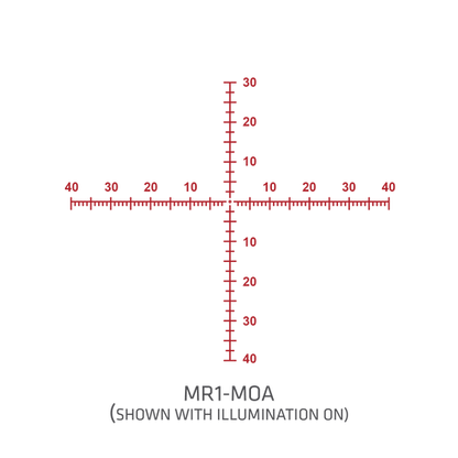 HR4-IR - 4-16 X 50 MR1 MOA reticle FFP