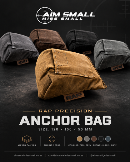 RAP Precision Anchor Bag size 120 x 100 x 50 mm ASMS branded