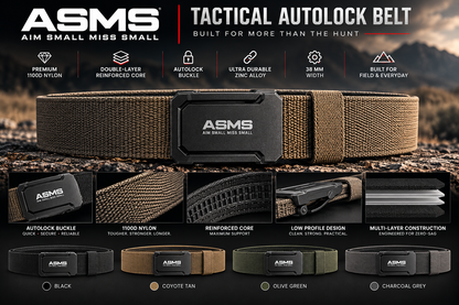 ASMS Tactical AutoLock Belt