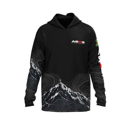 ASMS Performance Hoodie front view