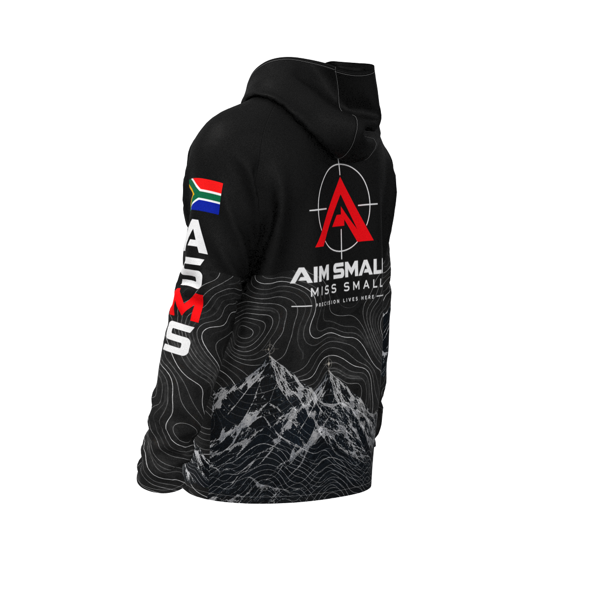 ASMS Performance Hoodie side view