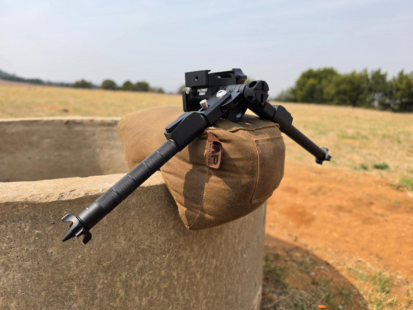 Patriot Gen 1 precision rifle bipod outdoors