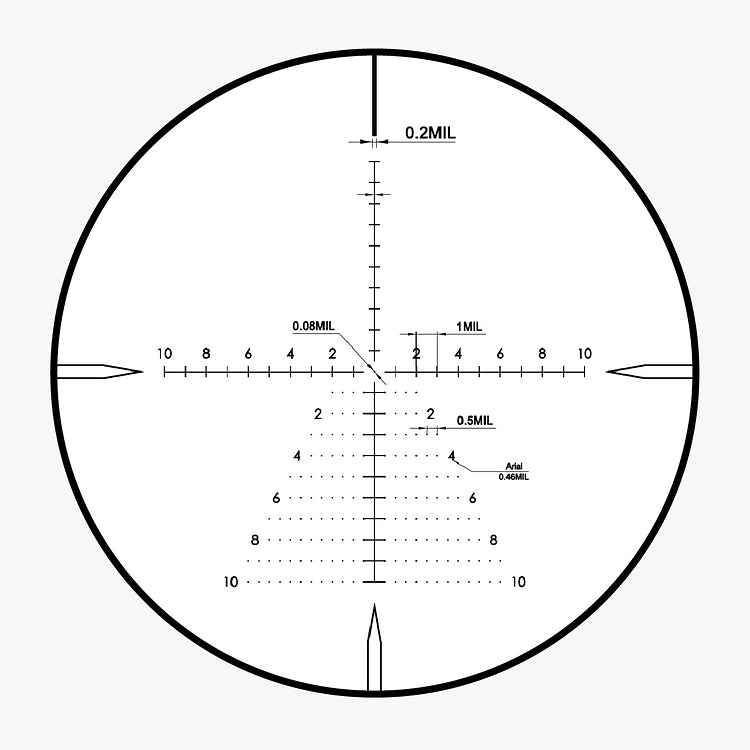 GENESIS 3-21x50 FFP MRAD // HUNTER